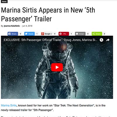 Marina Sirtis Appears in New ‘5th Passenger’ Trailer